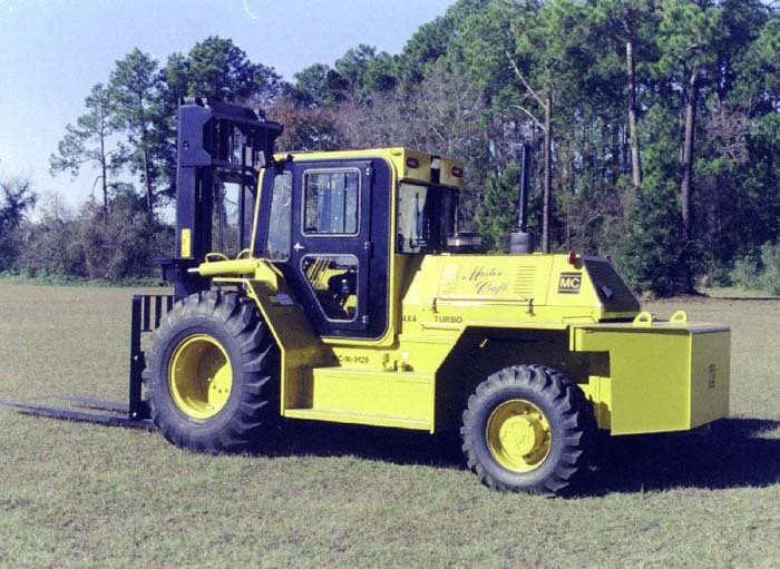 Master Craft 16,000 Pounds Rough Terrain Forklift C-16-374