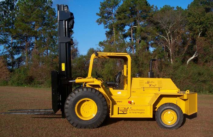 Master Craft 20,000 Pounds Rough Terrain Forklift C-20-374