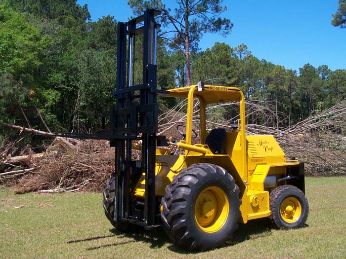 Master Craft 5,000 Pounds Rough Terrain Forklift MC-05-2127