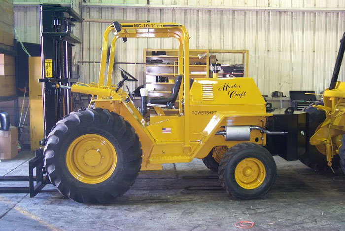 Master Craft 10000 Pounds Rough Terrain Forklift MC-10-2137