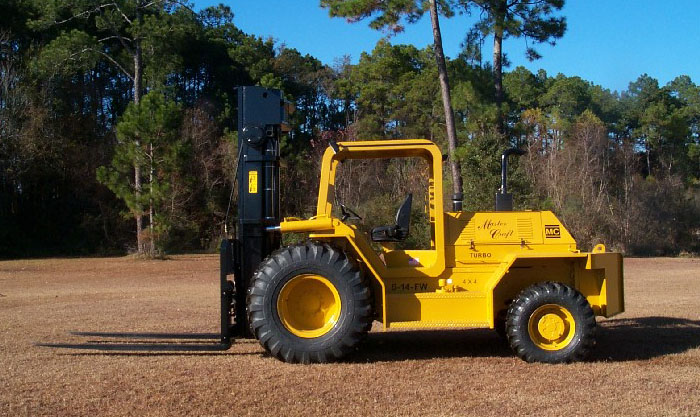 Master Craft 14,000 Pounds Rough Terrain Forklift MC-14-374