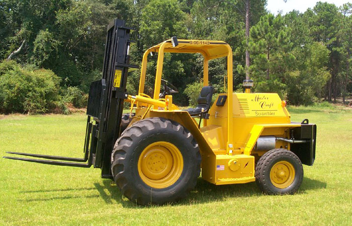 Master Craft 6,000 Pounds Rough Terrain Forklift S-06-263