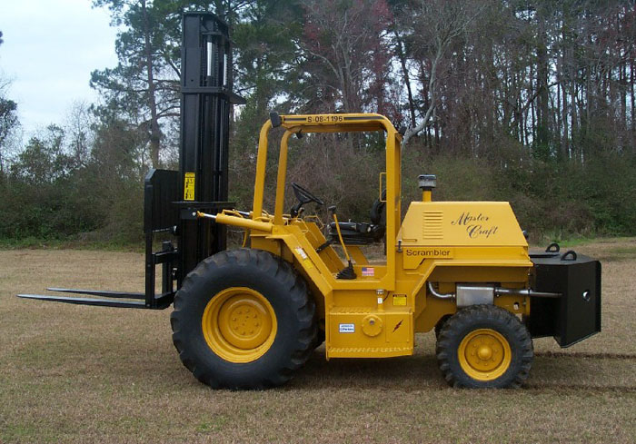 Master Craft 8,000 Pounds Rough Terrain Forklift S-08-153
