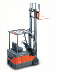 Toyota 1-2T Three Wheel Electric Counter Balanced Truck 7FBE10-20