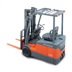 Toyota 1-2T Three Wheel Electric Counter Balanced Truck 7FBE10-20