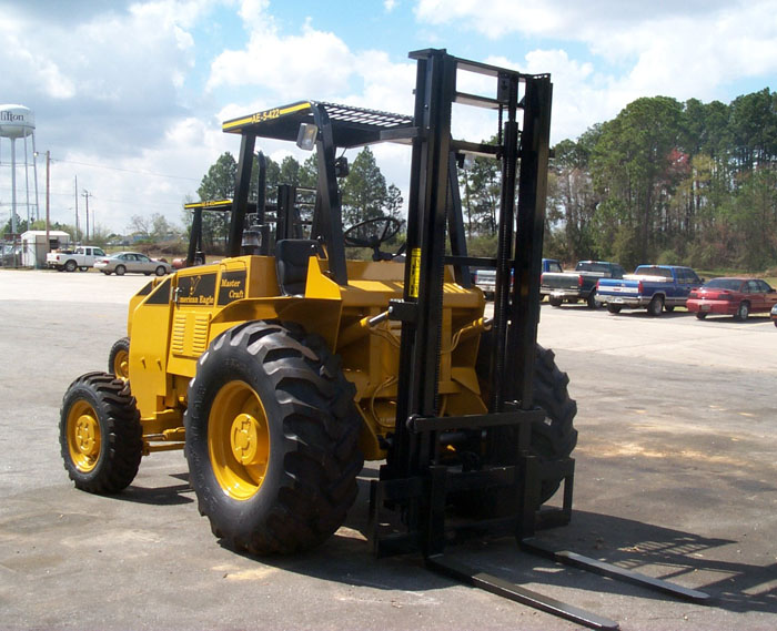 Master Craft 5,000 Pounds Rough Terrain Forklift AE-5242