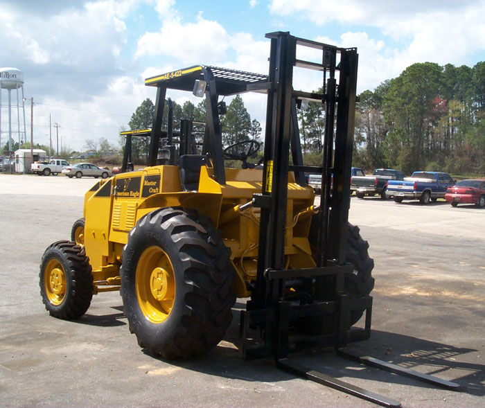 Master Craft 5,000 Pounds Rough Terrain Forklift AE-5412