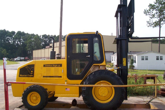 Master Craft 8,000 Pounds Rough Terrain Forklift AEII-8332