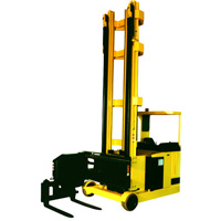 Hyster High Level Man-down Three Way Stacker T1.0-1.5