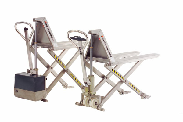 Jungheinrich 1T High Lift Hand Pallet Truck AMX Inox/Inox Pro   AMX-E Inox/Inox Pro