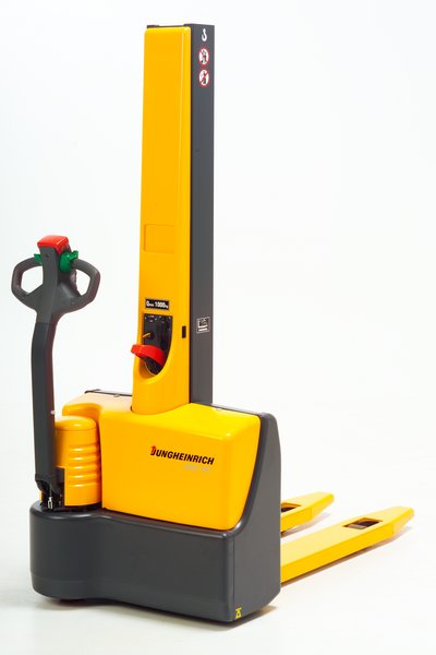 Jungheinrich 1T Pedestrian Full Electric Stacker EMC 110/EMC B10