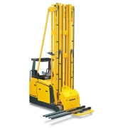 Jungheinrich 1-1.2T High Level Man-down Three-way Stacker ETX 513–515