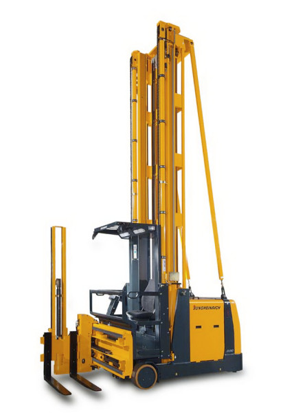 Jungheinrich 1.5T High Level Man-Up Three-way Stacker EKX 513 - 515