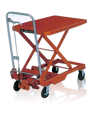 Wonderful Power Electric Scissor Platform Truck Single Scissor