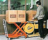Wonderful Power Electric Scissor Platform Truck Single Scissor