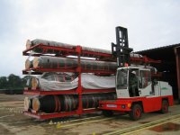 BP 4T Diesel Side Loading Forklift HT4PSE_ForkliftNet.com