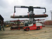BP 7T Diesel Side Loading Forklift HT7PS