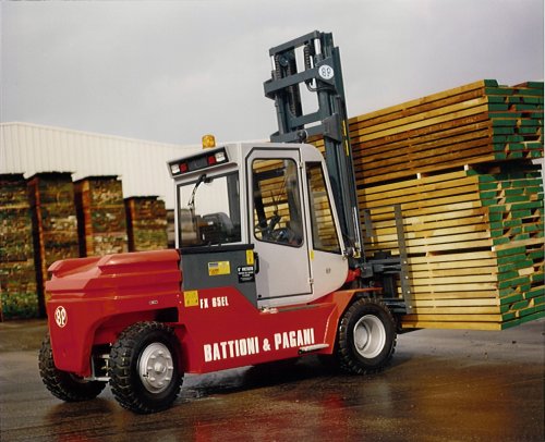 BP 6T Four Wheel Electric Counter Balanced Truck FX60EL