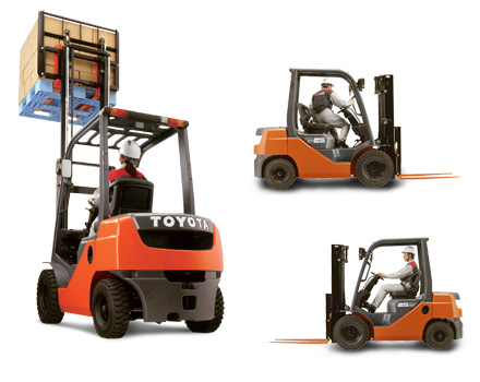 Toyota Diesel Counter Balanced Truck 8FDGN15-30