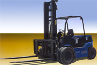 CTC Big-tonnage Four Wheel Electric Counter Balanced Truck Technical form Force 100-120