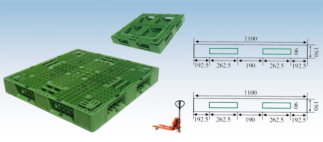 Plastic Pallet 1100*1100*150