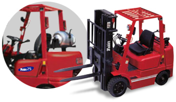 Global-Power Dual Fuel Counter Balanced Truck