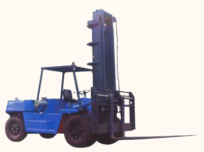 3-HIGH STACKING EMPTY CONTAINER FORKLIFT TRUCK,WITH DOWN FORK CPCD80C