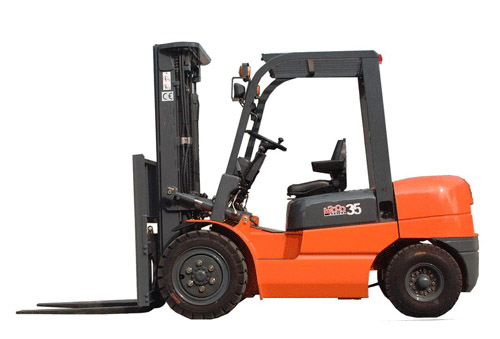 3.5 ton Diesel forklift ( we can offer 1 to 30 ton forklift , and have diesel , gas , electric , LPG