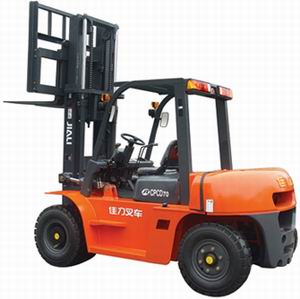 Zhejiang Jiali  CPCD80 Balance Weight Type Forklift Truck with Engine
