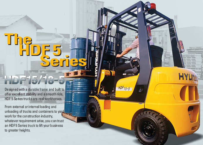 Hyundai Forklift Truck HDF Series