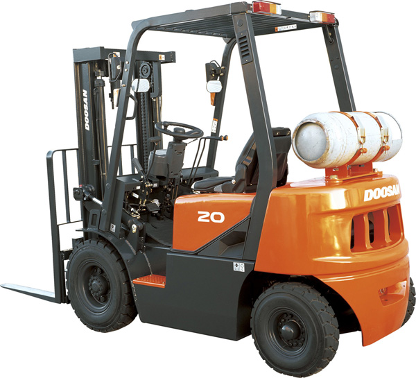 Doosan 2T LPG-gas forklift G20G