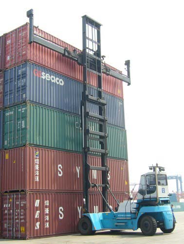Konecranes Diesel Container Handler Counter Balanced Forklift-Empty ECH