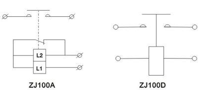 Dc Contactor ZJ100A ZJ100A