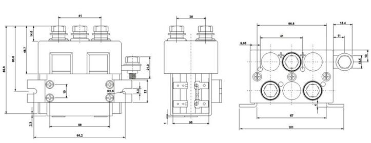 Dc Contactor ZJWT200A ZJWT200A
