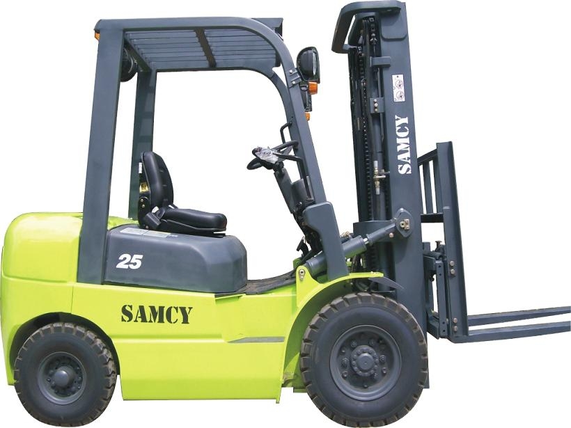 Samcy 2.5T-Diesel-forklift CPCD25_ForkliftNet.com