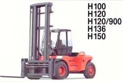Linde H12D Diesel Counter Balanced Truck H12D