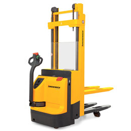 Jungheinrich Electric pedestrian stacker with support arm lift (1400 kg and 1600 kg) EJC Z14/Z16