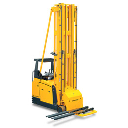 Jungheinrich Electric transverse seat / bi-lateral stacker (1000 – 1200 kg) with telescopic forks ET
