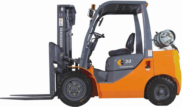 GOODSENSE 3-3.5Ton Gasoline & LPG forklift with Mitsubishi Engine FY30B/FY35B