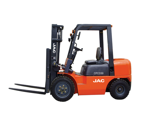JAC 3T Diesel Forklift CPC/CPCD30_ForkliftNet.com