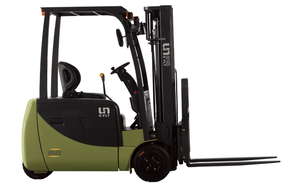 3-Wheel Electric Forklift Trucks 1.3-1.6t