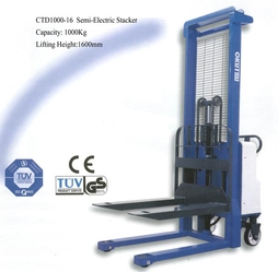 Semi-electric stacker CTD (single mast)