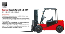 (AC)4-wheel Forklift 4.0-5.0t