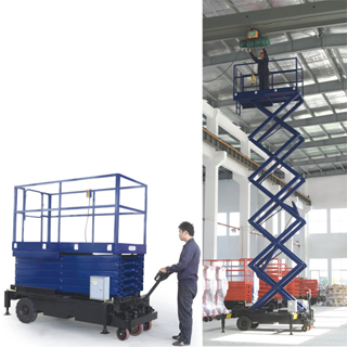 Scissor Type Elevating Platform(Ⅱ) SJY0.3-7.5/SJY0.3-9