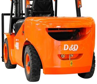 D&D 4t forklift M40D