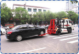 The multifunctional vehicle-mounted forklift Obstacle clearing & rescue model