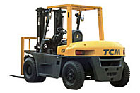 TCM 10T Puff Tyre Counter Balanced Truck FD100Z8_ForkliftNet.com