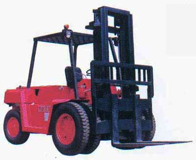 Dalian 5T Diesel Forklift CPCD50A_ForkliftNet.com