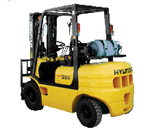 Hyundai HLF Series 3T Dual Fuel Counter Balanced Truck HLF30II