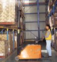 Soosung 1T Stand-on Reach Truck SWC